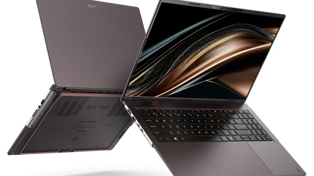 Acer Vero 16, rendimiento, sostenibilidad y reparabilidad