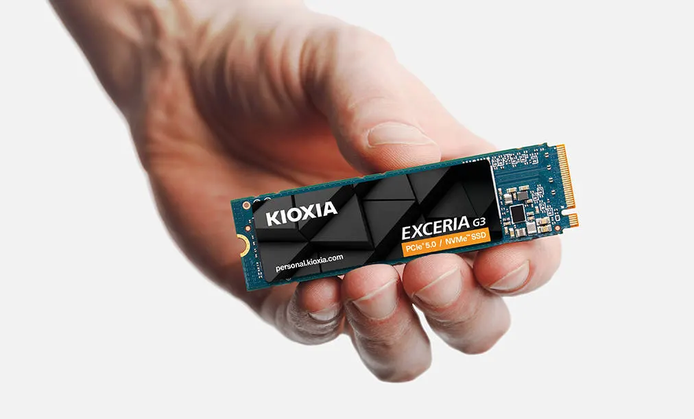 KIOXIA EXCERIA G3 4 TB: más espacio para una Gen5 más accesible