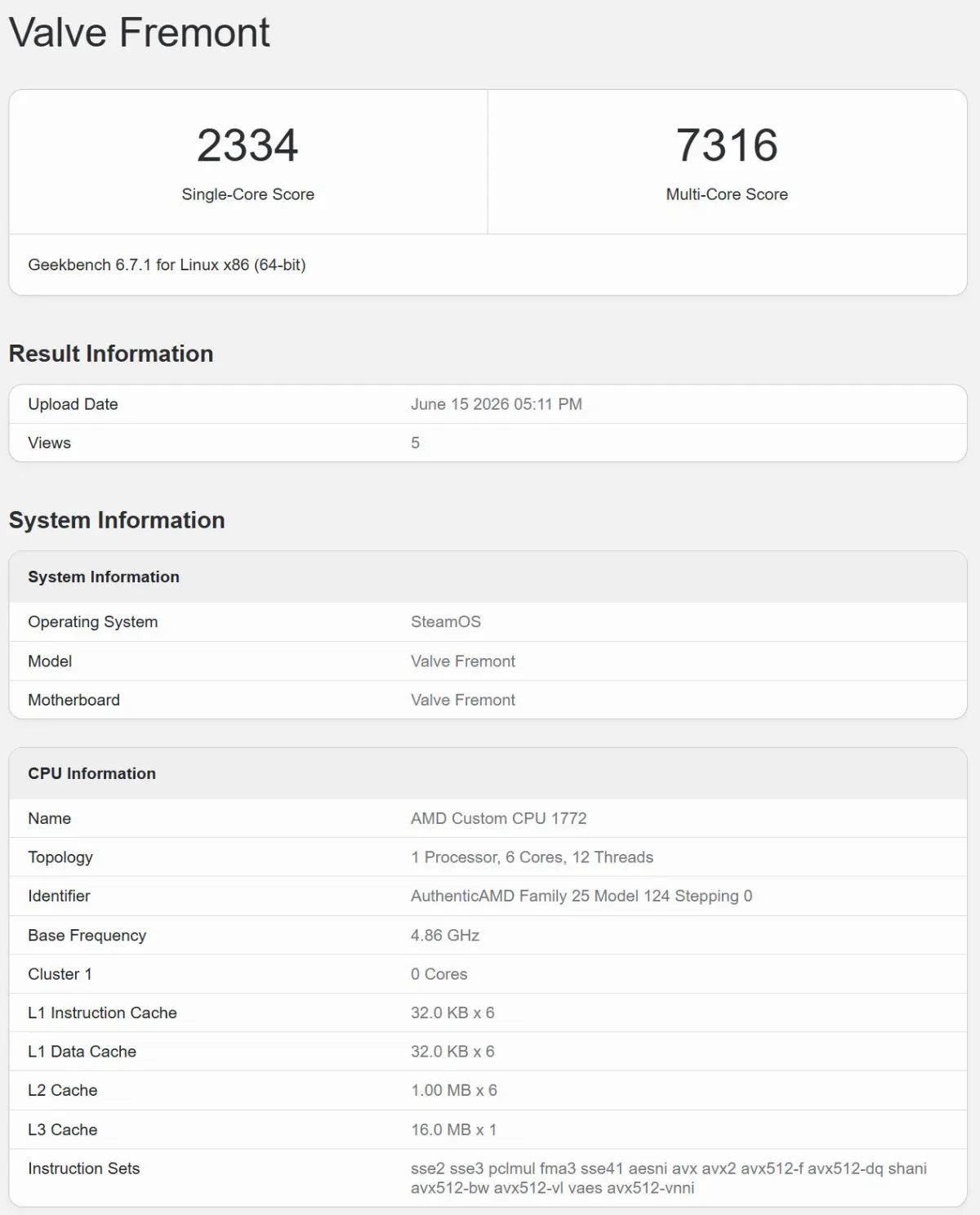 Primeros datos de rendimiento de la Steam Machine de Valve