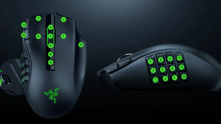 Razer Naga V3 Pro, un ratón con 23 botones